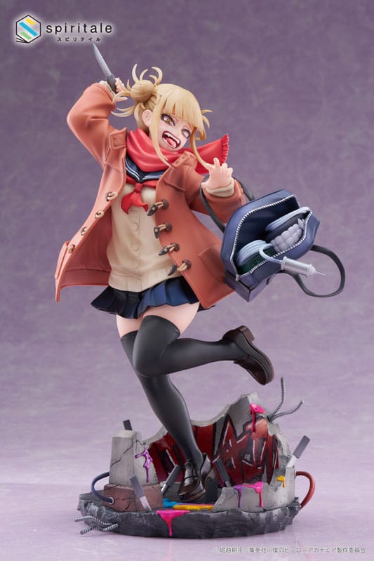 PREORDINE 07/2025 My Hero Academia Himiko Toga Duffel Coat Ver. 27 cm Statue 1/7 (PREORDINE NON CANCELLABILE)