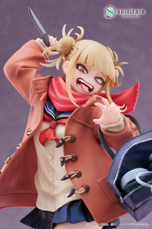 PREORDINE 07/2025 My Hero Academia Himiko Toga Duffel Coat Ver. 27 cm Statue 1/7 (PREORDINE NON CANCELLABILE)