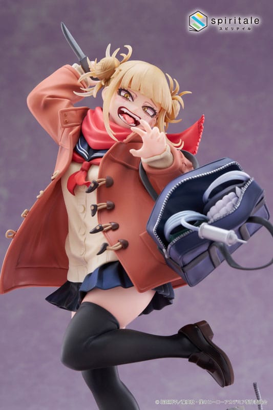 PREORDINE 07/2025 My Hero Academia Himiko Toga Duffel Coat Ver. 27 cm Statue 1/7 (PREORDINE NON CANCELLABILE)