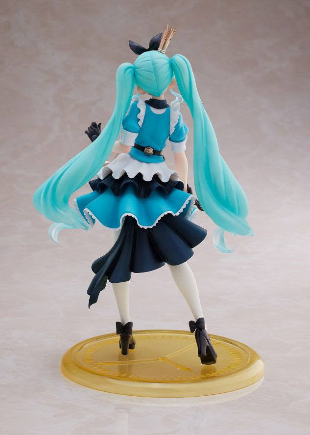 Vocaloid PVC Princess AMP Statue Hatsune Miku Alice Ver. 18 cm