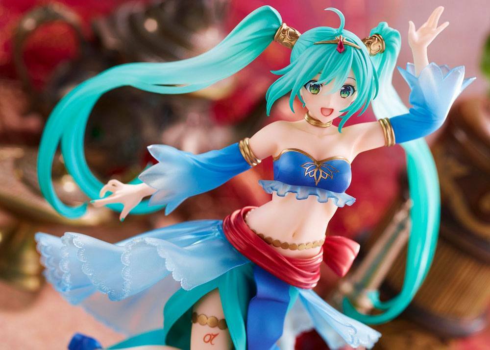 Vocaloid PVC Princess AMP Statue Hatsune Miku Arabian Ver.