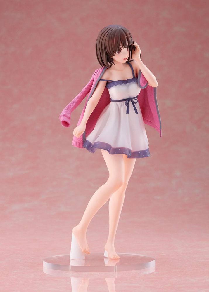 IN STOCK Saekano Coreful PVC Statue Megumi Kato Loungewear Ver. 20 cm