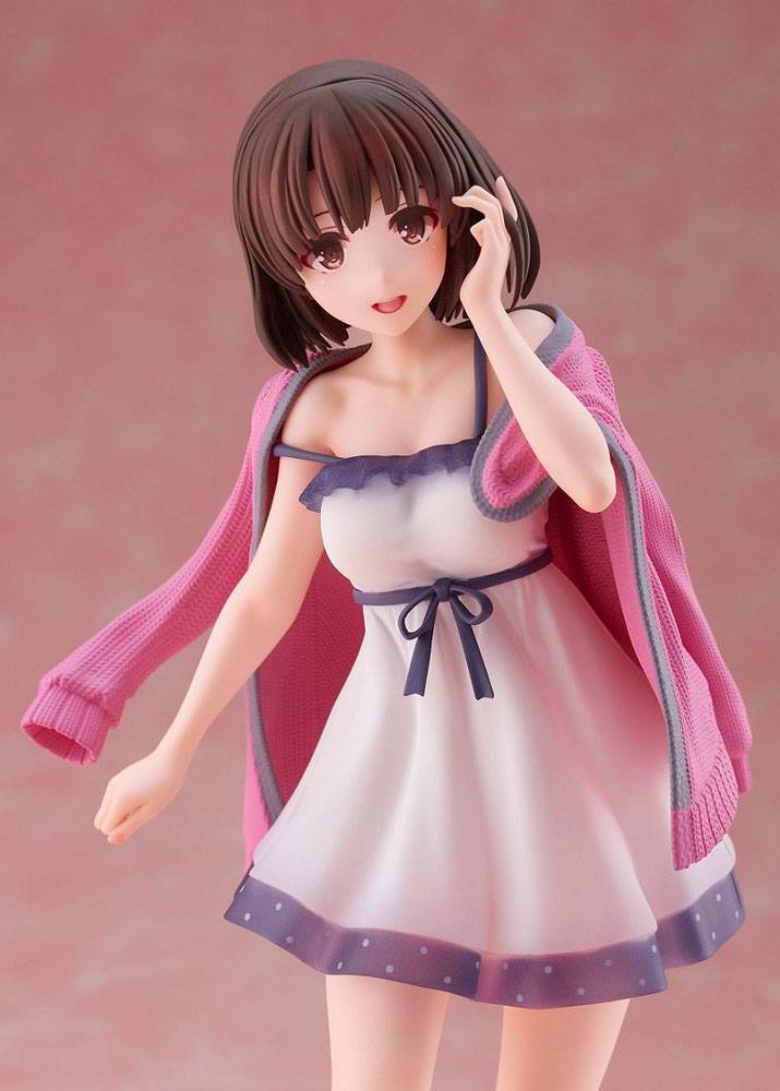 IN STOCK Saekano Coreful PVC Statue Megumi Kato Loungewear Ver. 20 cm