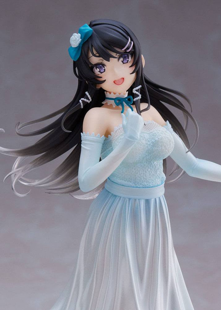 IN STOCK Rascal Does Not Dream of Bunny Girl Senpai Coreful PVC Statue Mai Sakurajima Party Dress Ver. 20 cm