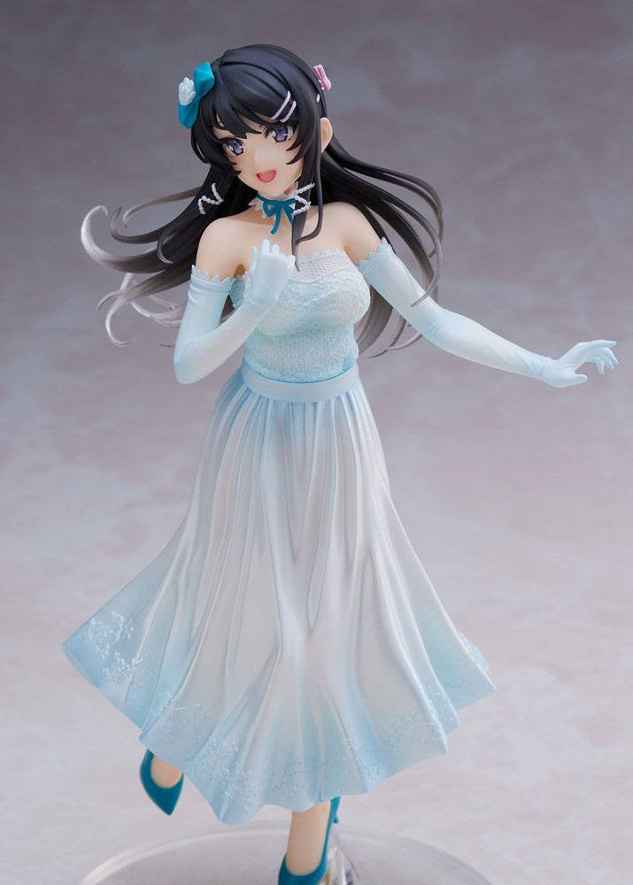 IN STOCK Rascal Does Not Dream of Bunny Girl Senpai Coreful PVC Statue Mai Sakurajima Party Dress Ver. 20 cm