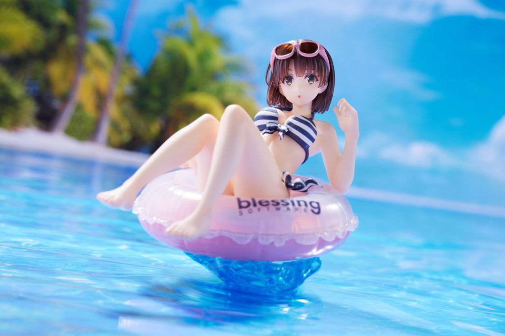 IN STOCK Saekano Aqua Float Girls PVC Statue Megumi Kato 13 cm