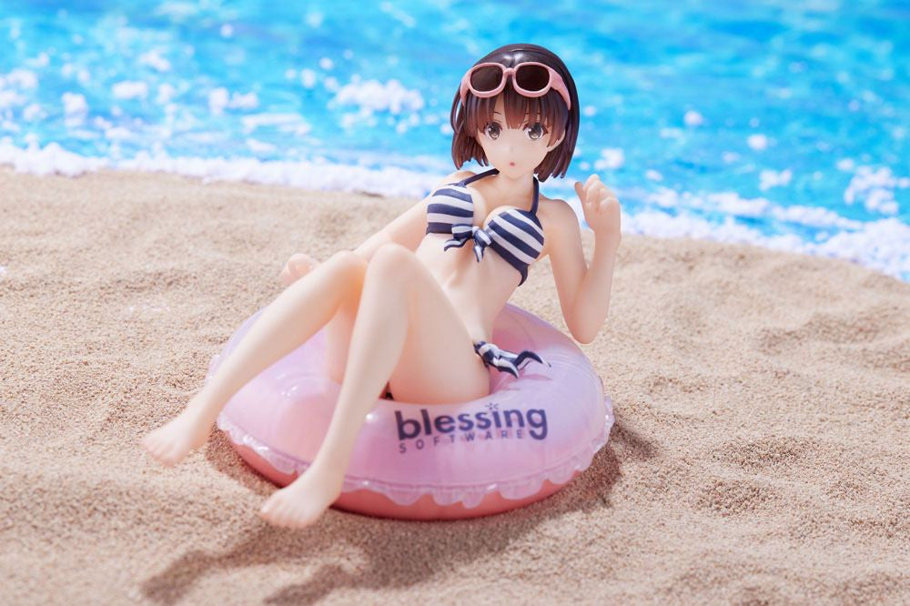 IN STOCK Saekano Aqua Float Girls PVC Statue Megumi Kato 13 cm
