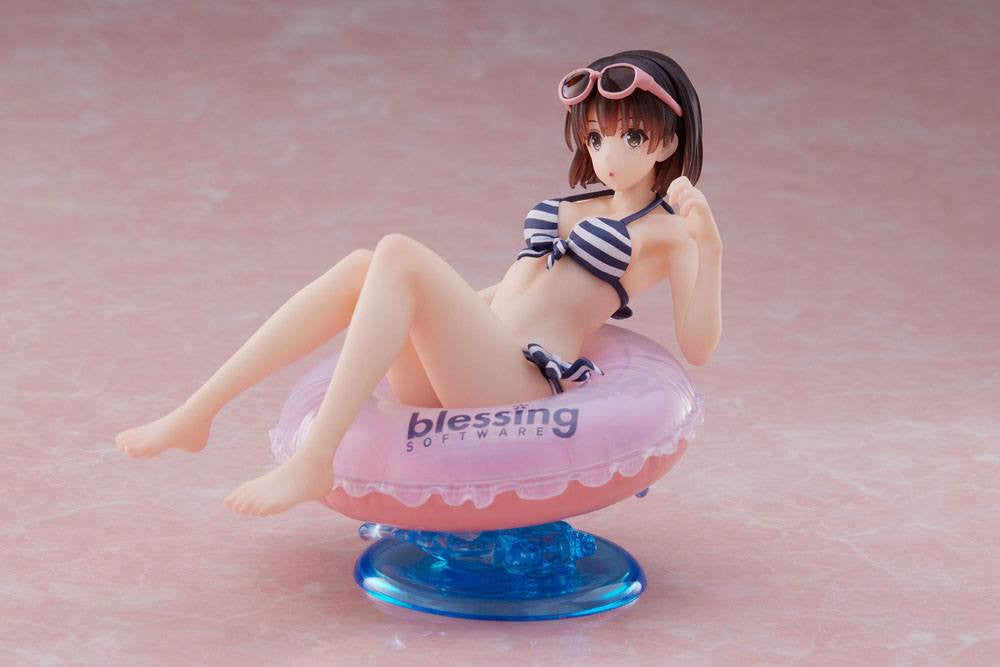 IN STOCK Saekano Aqua Float Girls PVC Statue Megumi Kato 13 cm