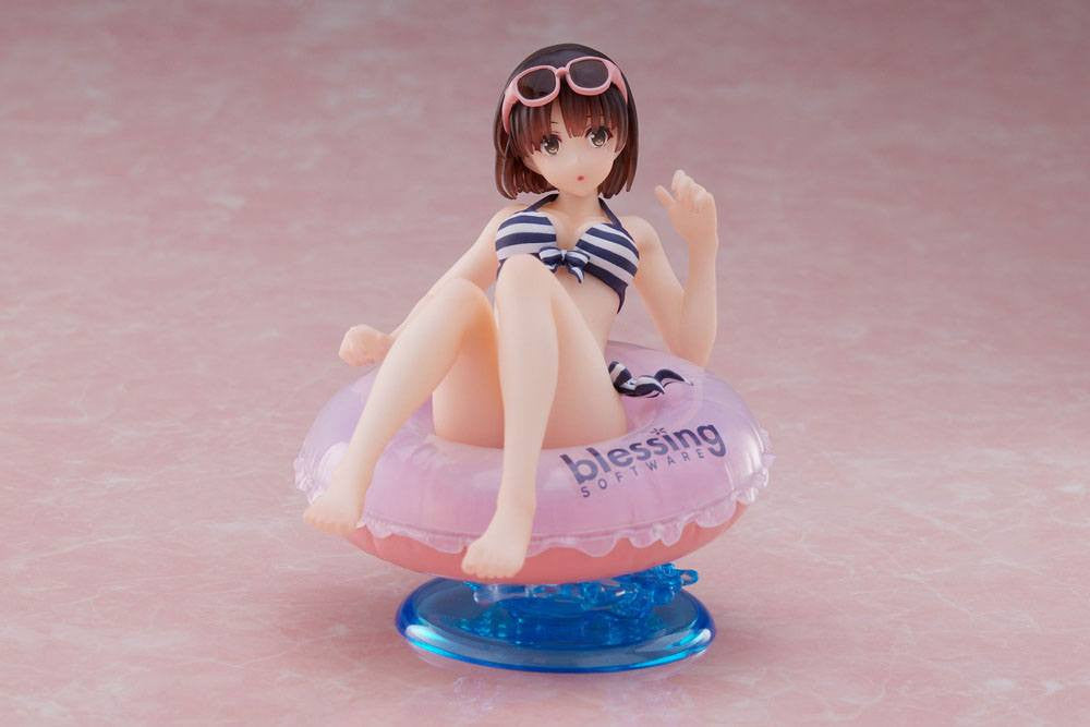 IN STOCK Saekano Aqua Float Girls PVC Statue Megumi Kato 13 cm