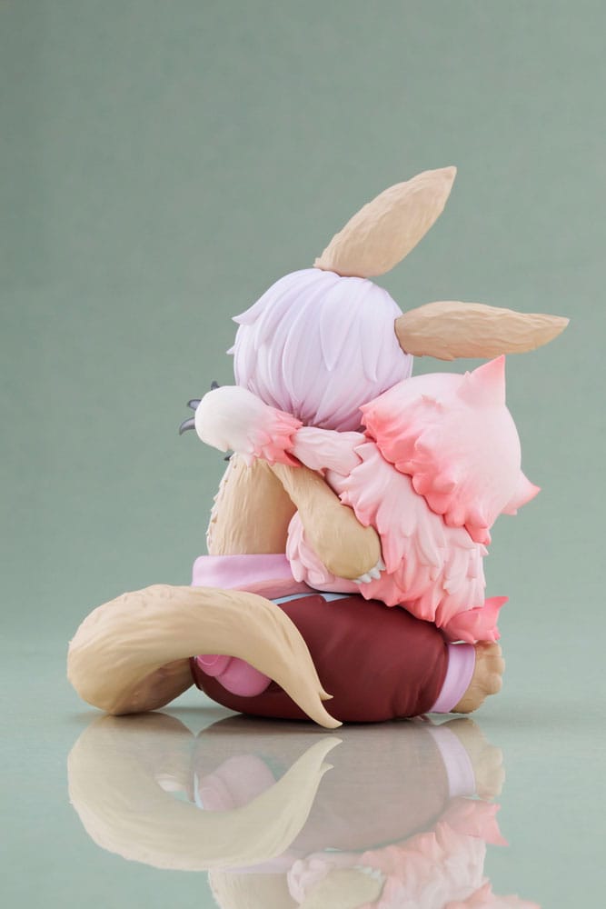 PREORDINE ESAURITO Made in Abyss: The Golden City of the Scorching PVC Statue Sun Nanachi & Mitty 12 cm (H)
