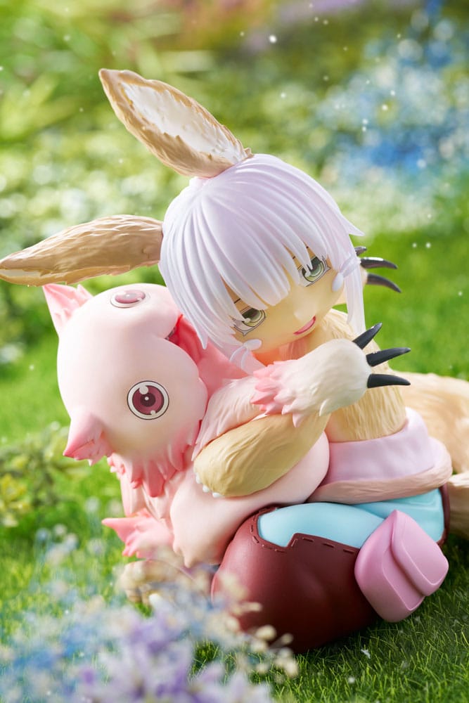 PREORDINE ESAURITO Made in Abyss: The Golden City of the Scorching PVC Statue Sun Nanachi & Mitty 12 cm (H)