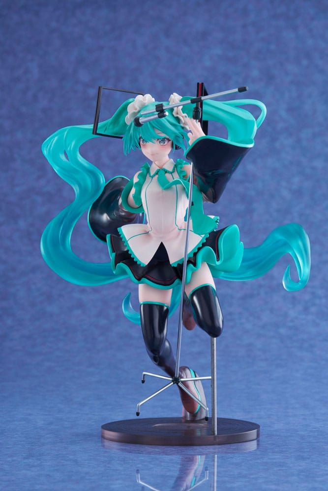 (Scatola Danneggiata) Hatsune Miku AMP PVC Statue Statue Birthday 2023 Ver. 21 cm