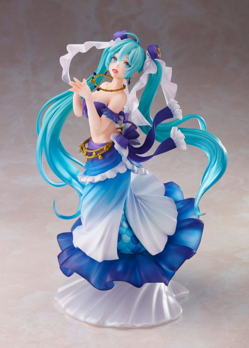 PREORDINE ESAURITO Hatsune Miku AMP PVC Statue Princess Mermaid Ver. 21 cm