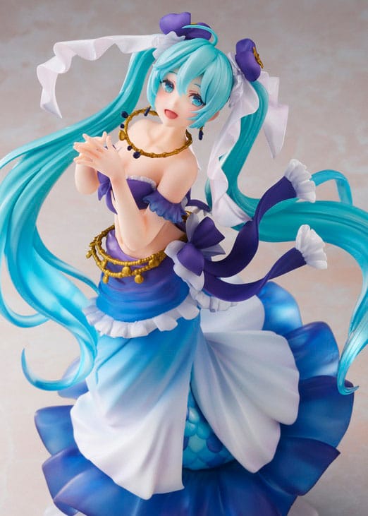 PREORDINE ESAURITO Hatsune Miku AMP PVC Statue Princess Mermaid Ver. 21 cm
