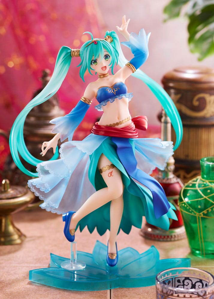 PREORDINE ESAURITO  Hatsune Miku AMP PVC Statue Statue Princess Arabian Ver. 18 cm