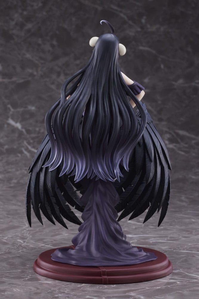 PREORDINE CHIUSO Overlord IV AMP PVC Statue Statue Albedo Black Dress Ver. 20 cm (2ND RUN)