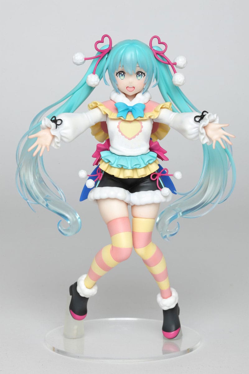 IN STOCK (Scatola Danneggiata) Hatsune Miku PVC Statue Winter Image Ver. 18 cm