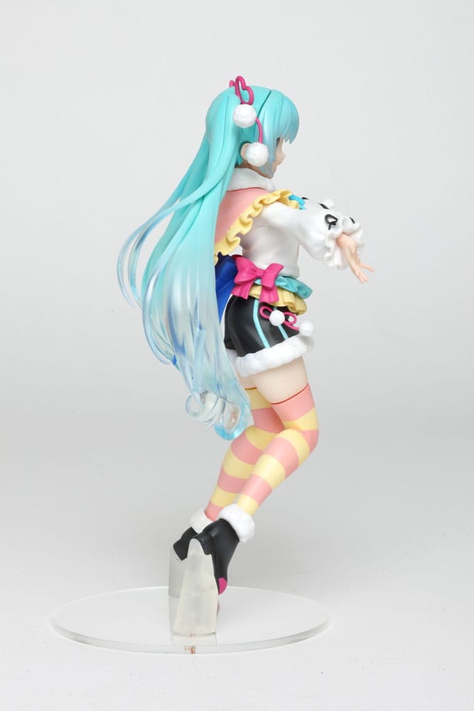 AUF LAGER (Beschädigte Box) Hatsune Miku PVC Statue Winter Image Ver. 18 cm 
