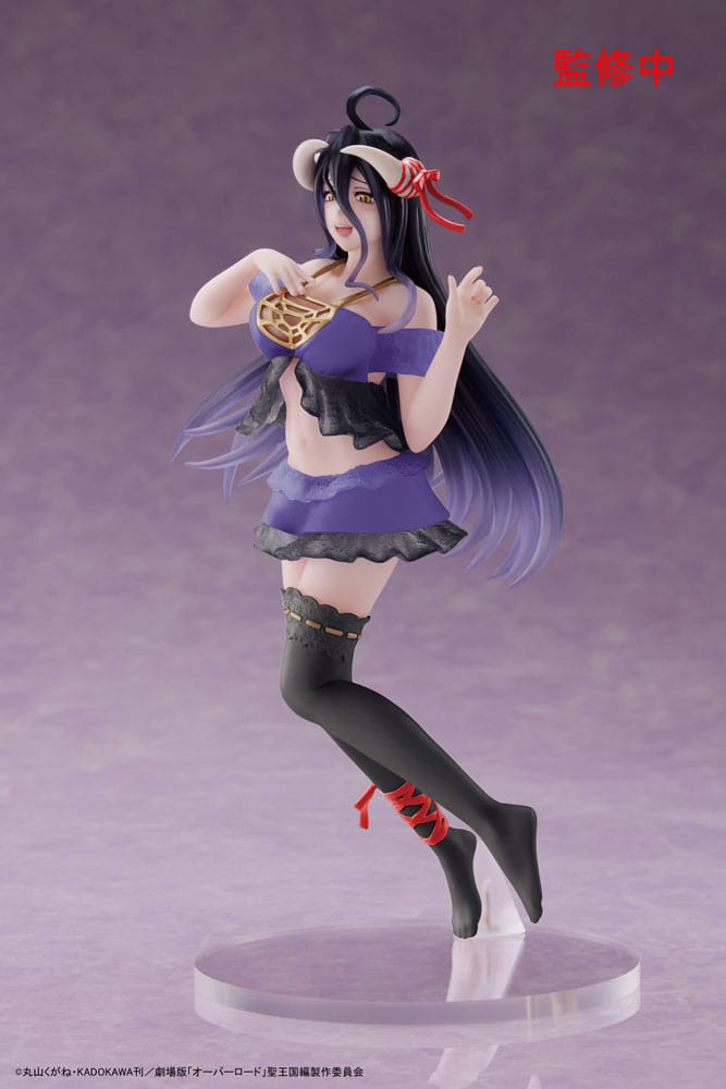 PREORDINE+ CHIUSO 02/2025 Overlord IV Coreful Figure Albedo Nightwear Ver. 18 cm (H)
