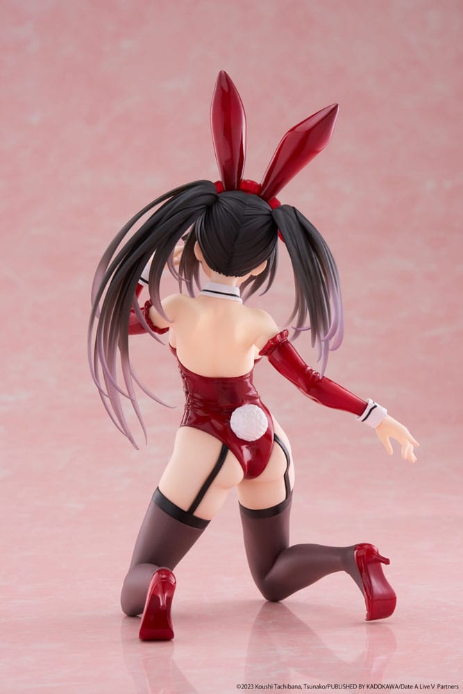 MADE TO ORDER Date A Live V PVC Statue Desktop Cute Figure Kurumi Tokisaki Bunny Ver. 13cm