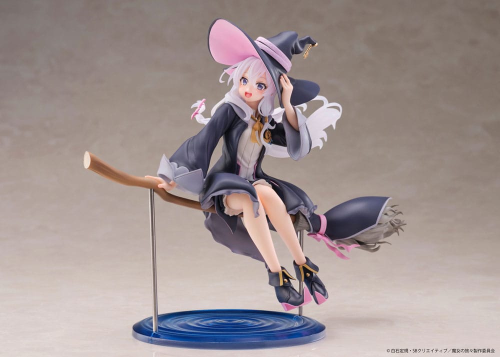 SU ORDINAZIONE Wandering Witch: The Journey of Elaina AMP+ PVC Statue Elaina Witch Dress Ver. Reissue 20 cm