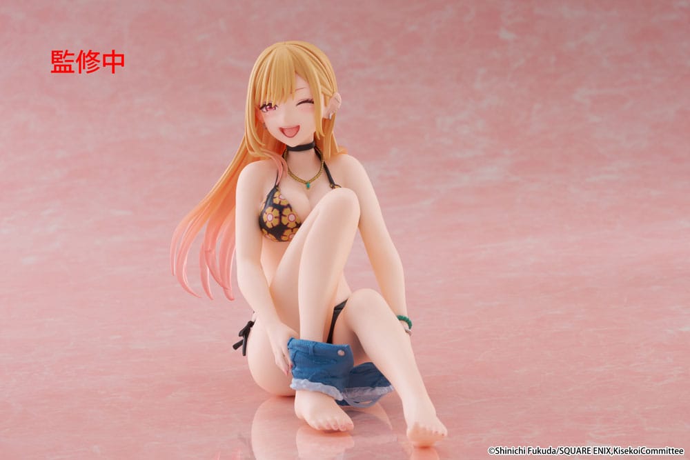 PREORDINE+ 11/2025 My Dress-Up Darling PVC Statue Desktop Cute Figure Marin Kitagawa Measured Swimsuit Ver. 13 cm