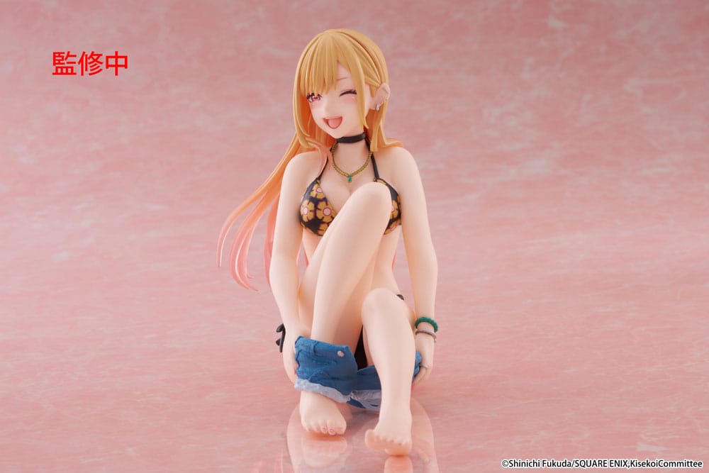 PREORDINE+ 11/2025 My Dress-Up Darling PVC Statue Desktop Cute Figure Marin Kitagawa Measured Swimsuit Ver. 13 cm