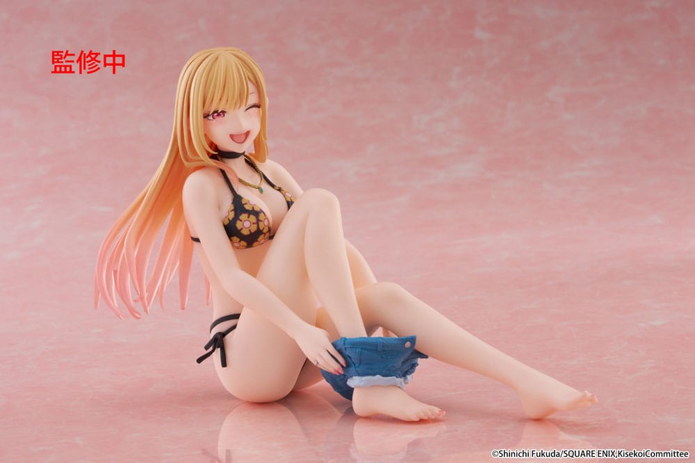 PREORDINE+ 11/2025 My Dress-Up Darling PVC Statue Desktop Cute Figure Marin Kitagawa Measured Swimsuit Ver. 13 cm