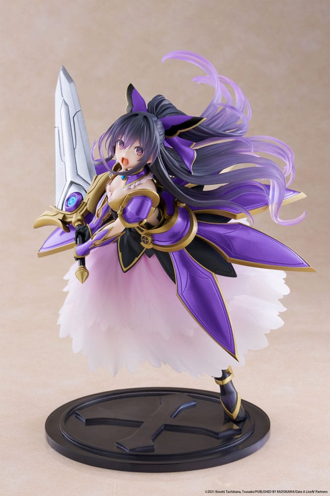 SU ORDINAZIONE Date A Live IV AMP+ PVC Statue Tohka Yatogami (Sandalphon) Reissue 21 cm