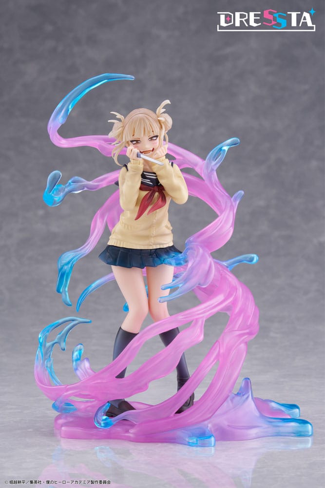 SU ORDINAZIONE My Hero Academia Dressta PVC Statue Himiko Toga 20 cm