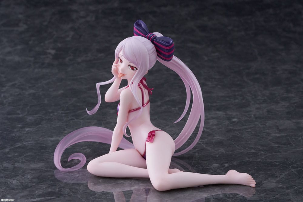 IN STOCK Overlord PVC Statue Desktop Cute Figure Shalltear Swimsuit Ver. 13 cm