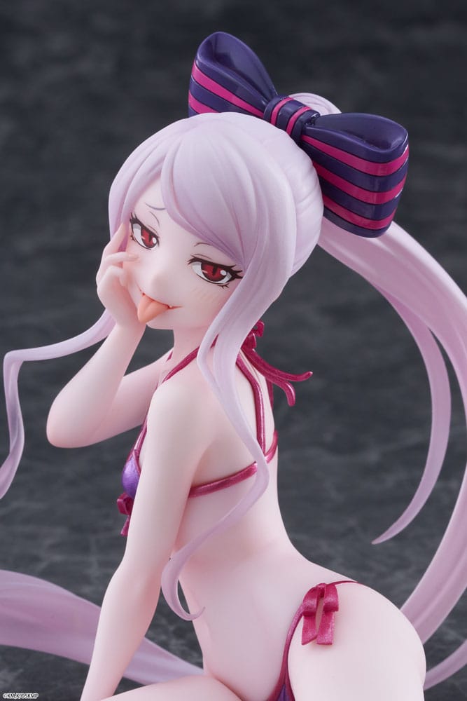 IN STOCK Overlord PVC Statue Desktop Cute Figure Shalltear Swimsuit Ver. 13 cm