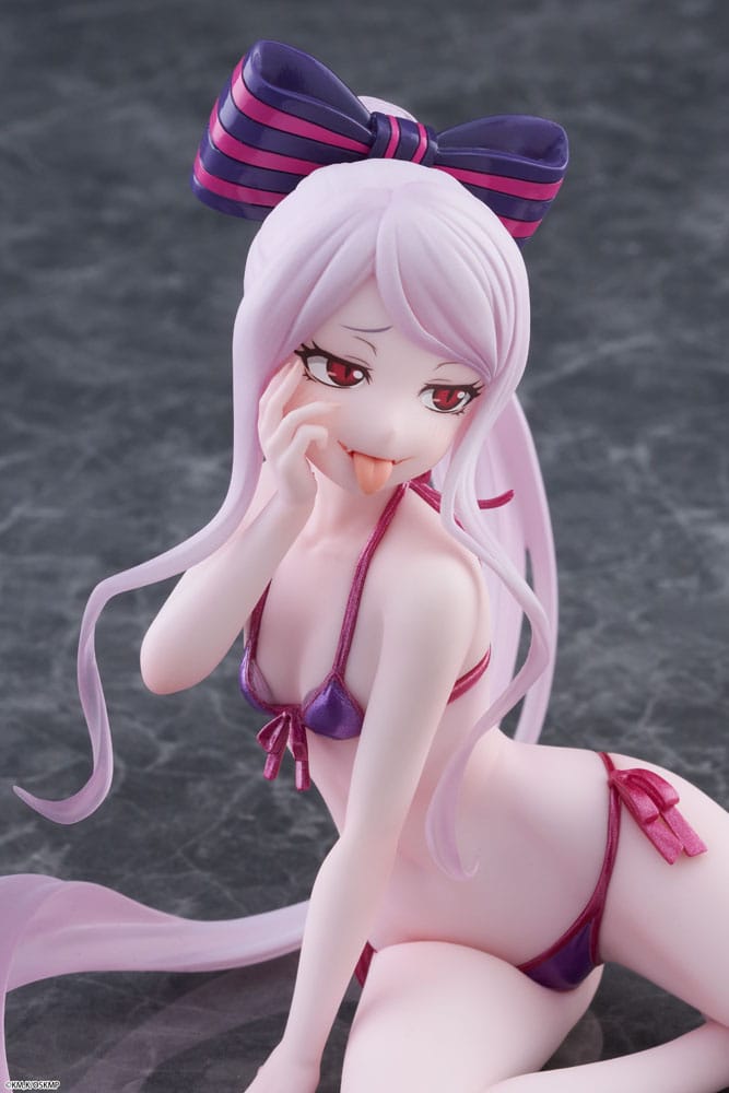 IN STOCK Overlord PVC Statue Desktop Cute Figure Shalltear Swimsuit Ver. 13 cm