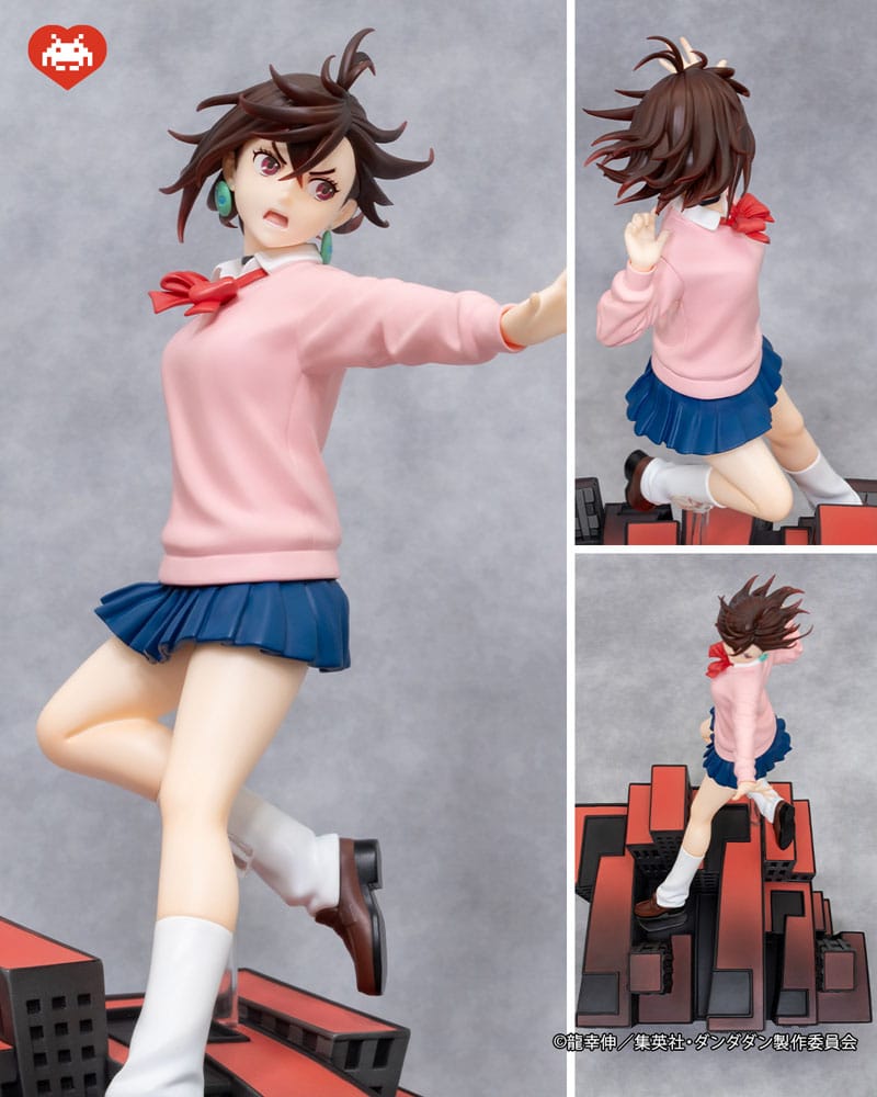 SU ORDINAZIONE Dandadan Dressta PVC Statue Momo 23 cm    