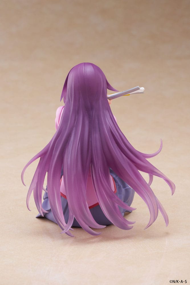 PREORDINE+ 08/2025 Monogatari PVC Statue Desktop Cute Figure Hitagi Senjougahara 13 cm