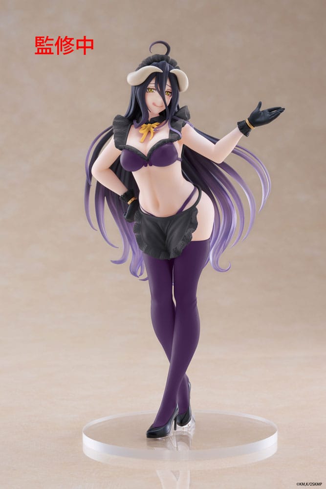IN STOCK Overlord Coreful PVC Statue Albedo Maid Renewal Edition 18 cm