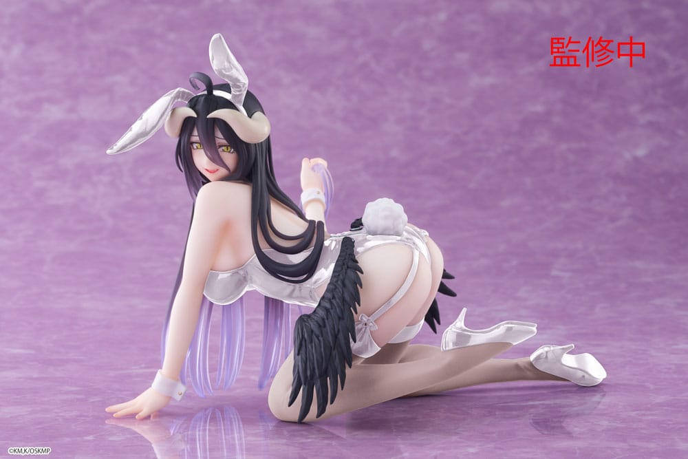 AUF BESTELLUNG Overlord Desktop Niedliche PVC-Statue Albedo (Bunny Ver.) Erneuerung 13 cm