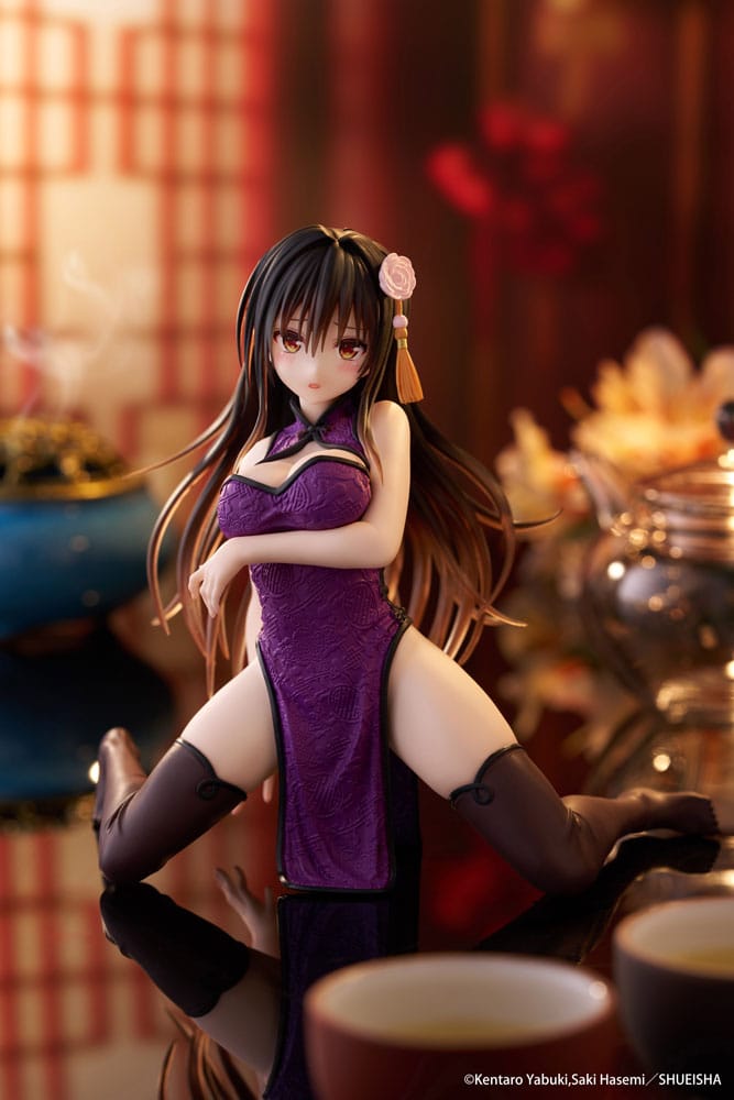 PREORDINE+ 10/2025 To Love Ru Darkness Desktop Cute PVC Statue Yui Kotegawa (Chinese Dress Ver.) 13 cm