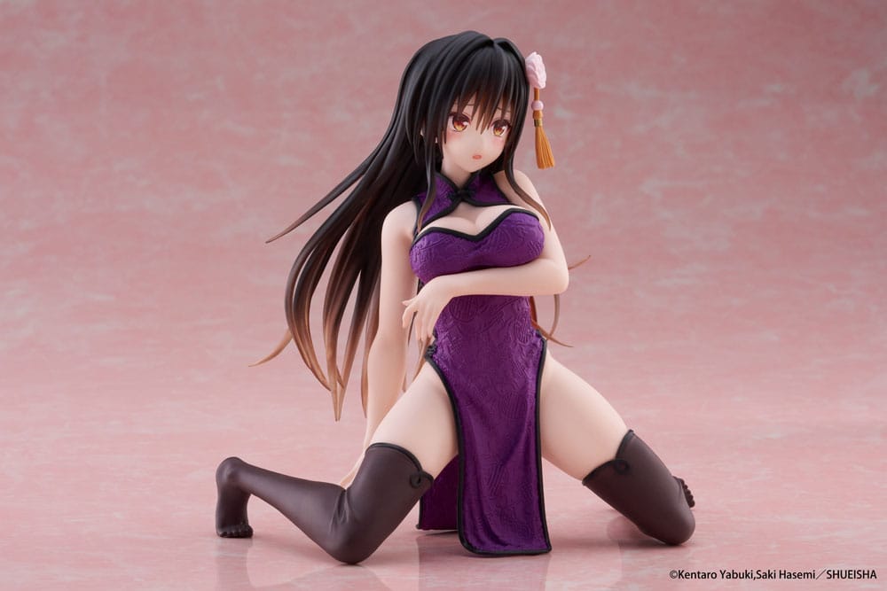 PREORDINE+ 10/2025 To Love Ru Darkness Desktop Cute PVC Statue Yui Kotegawa (Chinese Dress Ver.) 13 cm