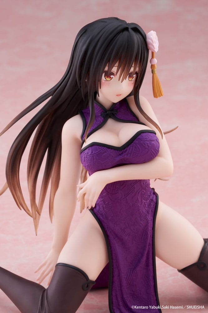 PREORDINE+ 10/2025 To Love Ru Darkness Desktop Cute PVC Statue Yui Kotegawa (Chinese Dress Ver.) 13 cm