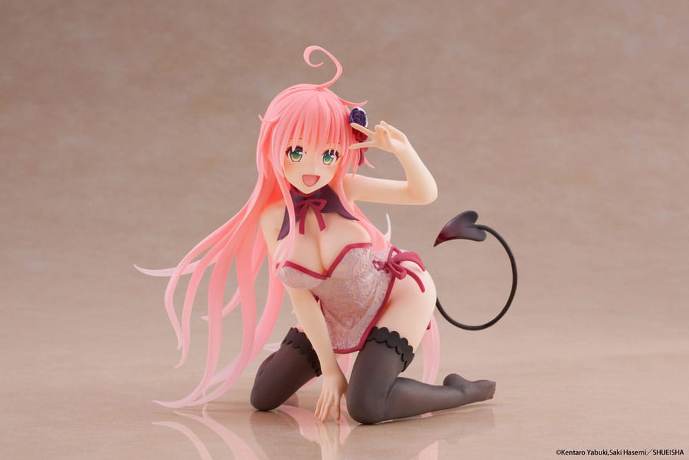 MADE TO ORDER To Love-Ru Darkness PVC Statue Desktop Cute Figure Lala Chinese Dress Ver. 13 cm