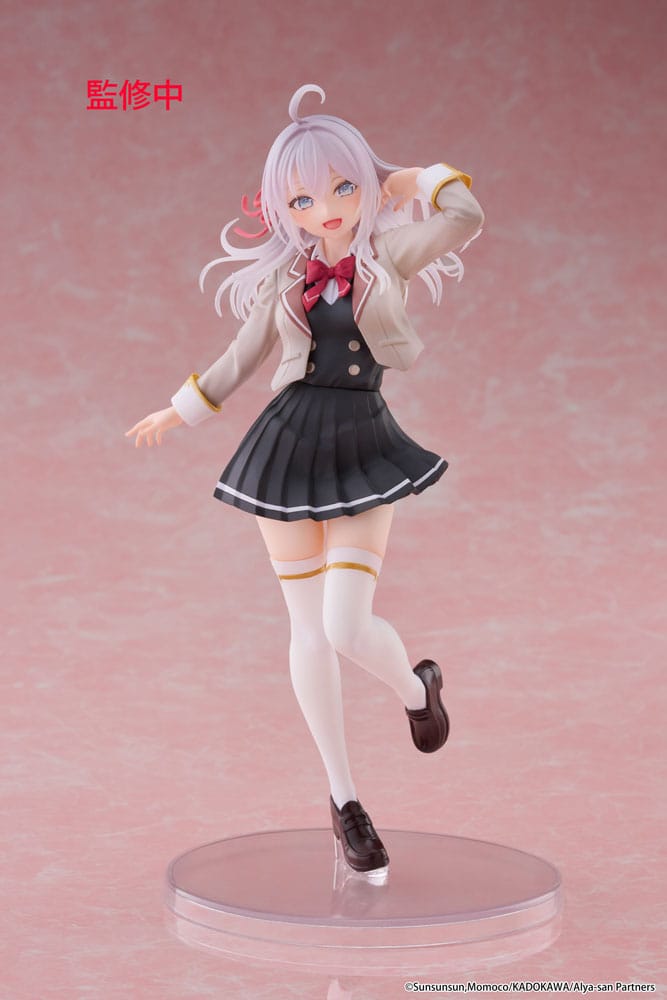 MADE TO ORDER Alya Sometimes Hides Her Feelings in Russian Coreful PVC Statue Alya School Uniform Ver. 18 cm