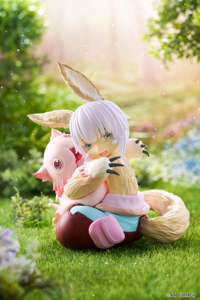 PREORDINE+ 12/2025 Made in Abyss: The Golden City of the Scorching Sun PVC Statue Desktop Cute Figure Nanachi & Mitty Reissue 13 cm