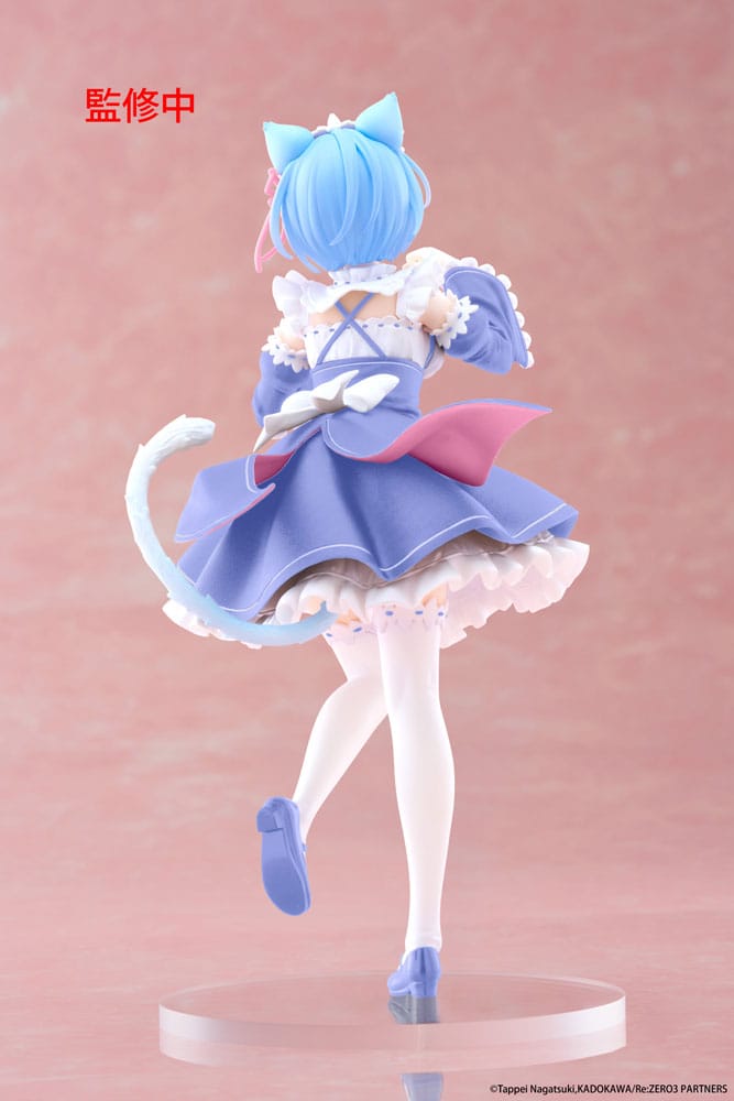PREORDER+ 01/2026 Re:Zero Starting Life in Another World Coreful PVC Statue Rem Cat Maid Ver. Renewal 18 cm