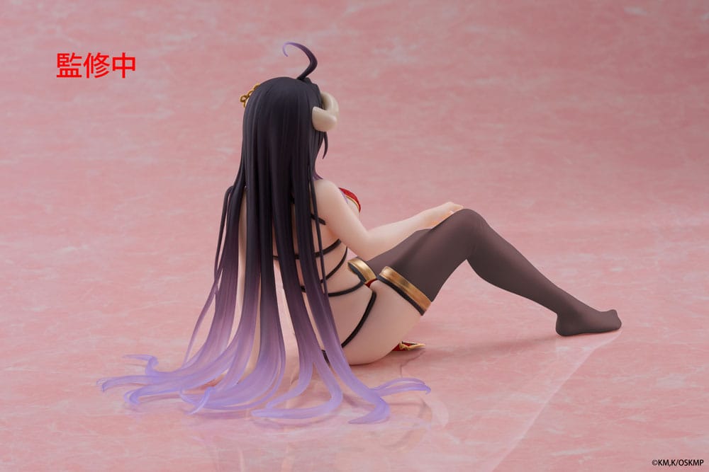 PREORDINE+ 01/2026 Overlord PVC Statue Desktop Cute Figure Albedo Chinese Dress Ver. Renewal 13 cm