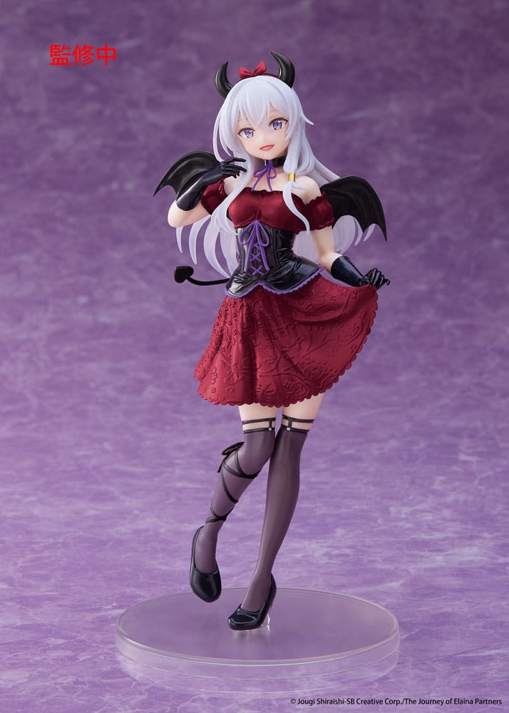 SU ORDINAZIONE Wandering Witch: The Journey of Elaina Coreful PVC Statue Elaina Sweet Devil Ver. Renewal 18 cm