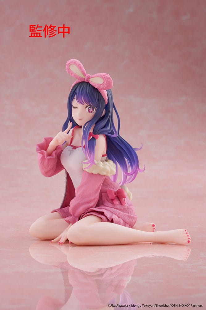 AUF BESTELLUNG Oshi no Ko PVC Statue Desktop Cute Figure Ai (Rabbit Room Wear ver.) 13 cm AUSVERKAUFT