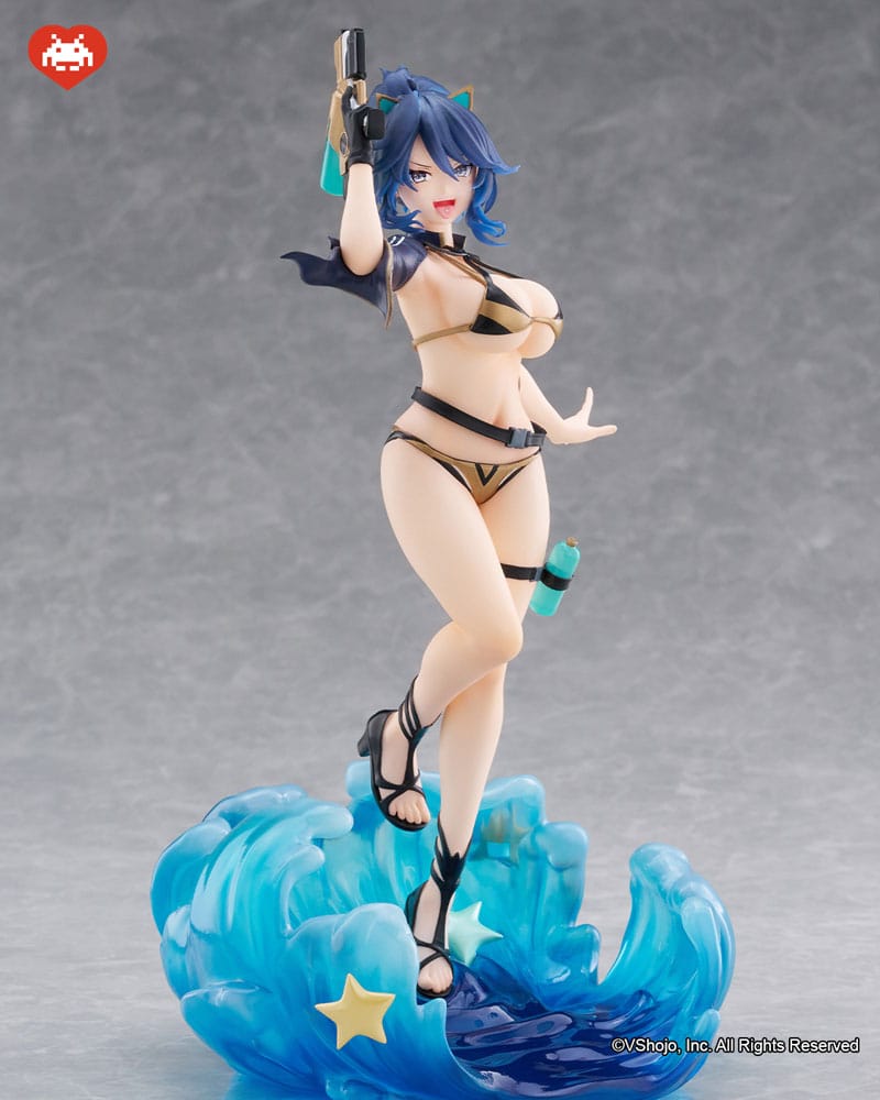 SU ORDINAZIONE VTuber Dressta PVC Statue Kson 23 cm