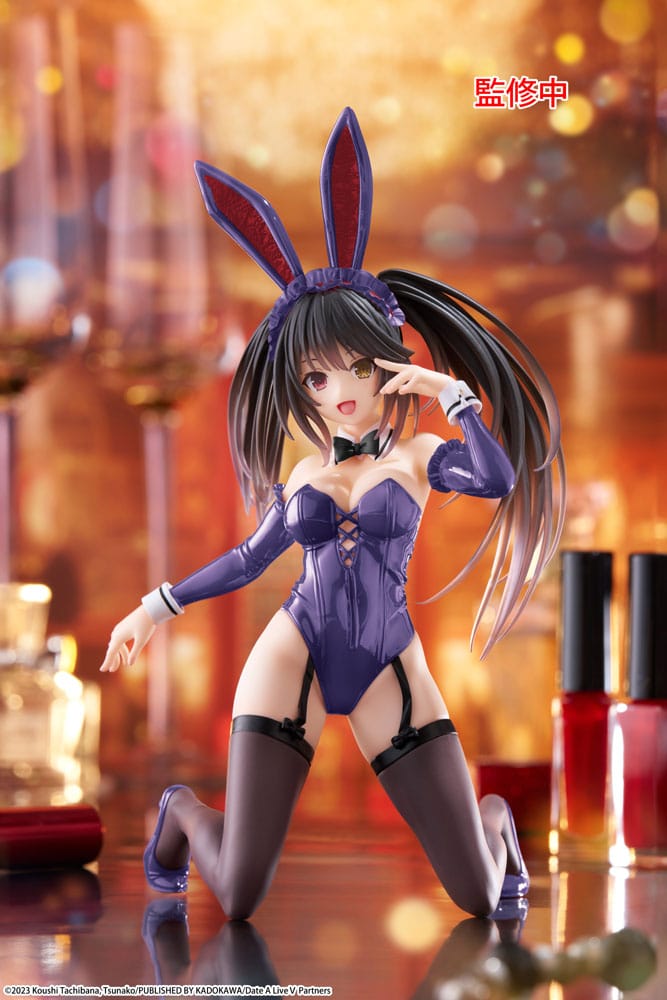 PREORDER+ 03/2026 Date A Live V PVC Statue Desktop Cute Figure Kurumi Tokisaki Bunny Ver. Renewal 13 cm