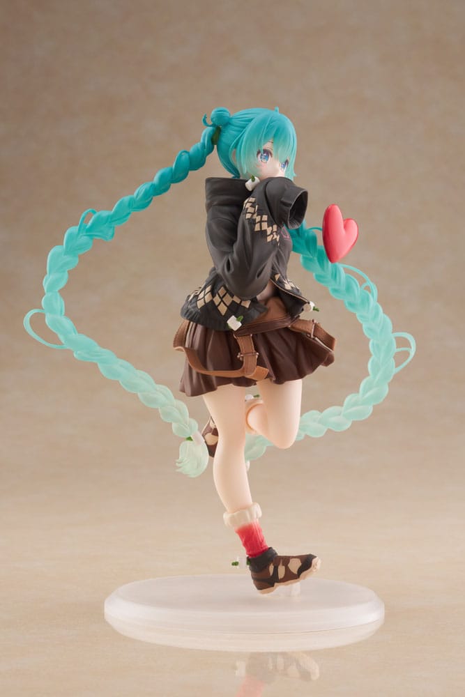 PREORDINE+ 05/2026 Hatsune Miku PVC Statue Hatsune Fashion Outdoor Spring Ver. 18 cm